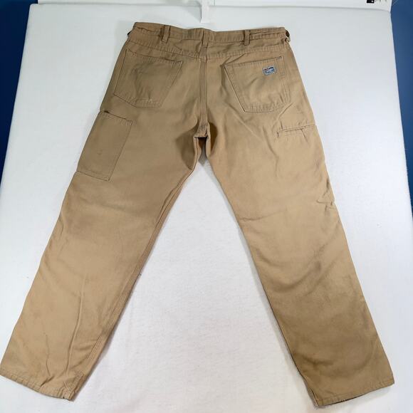 Tyndale FRMC Utility Pant Men 34W 31L see note Tan Flame Resistant Electric Cat2 - Picture 3 of 16